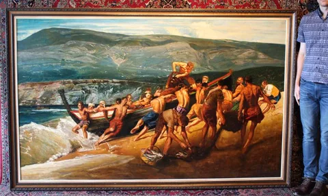 Morton Roberts, Untitled, Oil on Canvas