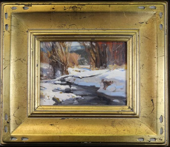 Untitled by Kevin MacPherson, Oil on board, offered Apr 2019
