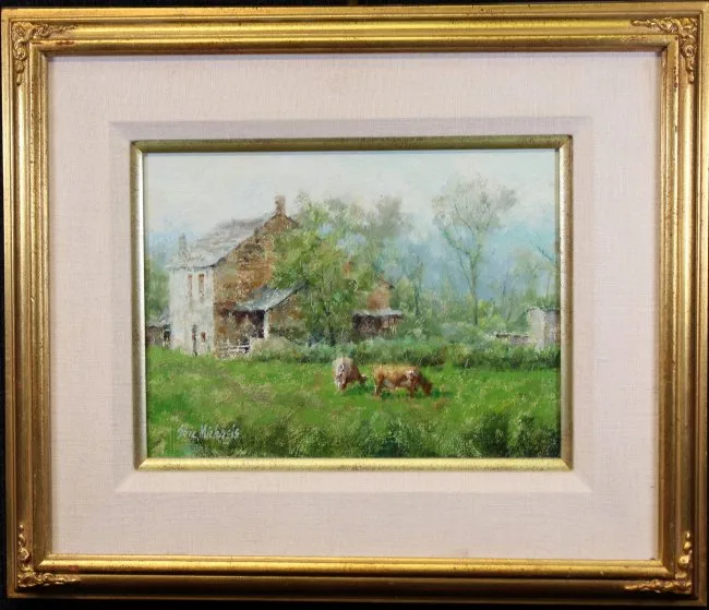 Untitled by Eric Michaels, Oil on board, offered Apr 2019