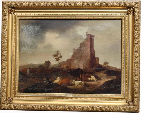 Untitled by Aelbert Cuyp, oil on cradled panel, offered Apr 2019