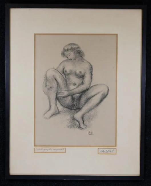 Untitled by Aristide Maillol, Lithograph, offered Apr 2019