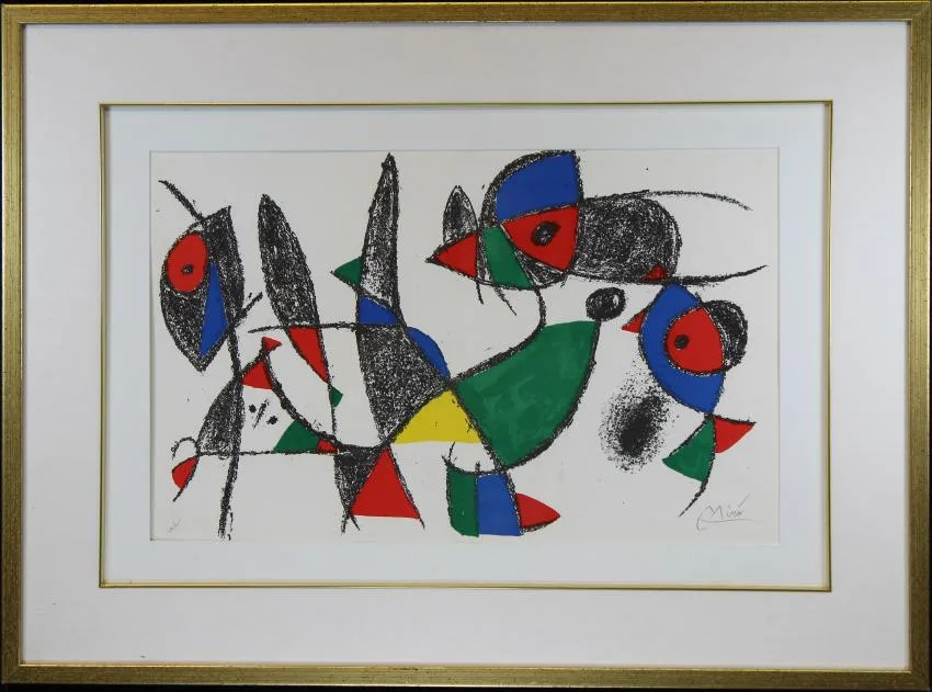 Untitled by Joan Miró, lithograph, offered Apr 2019