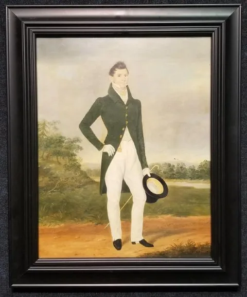 James Loder, Portrait of a Man, Oil on canvas