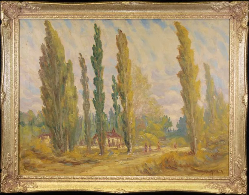 John Henry Ramm, Untitled, Oil on Canvas