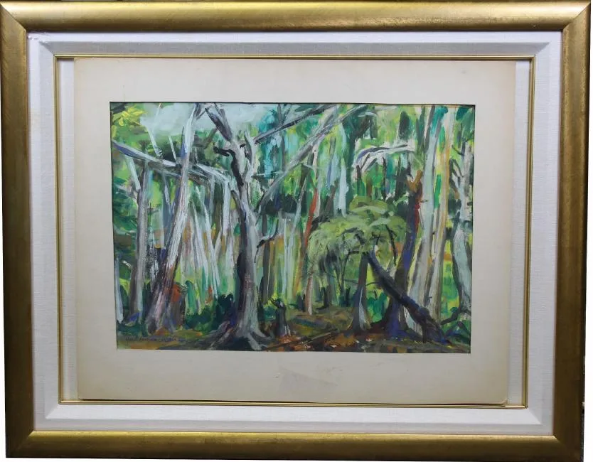 Untitled by Yolanda Fusco, Watercolor, offered Apr 2019