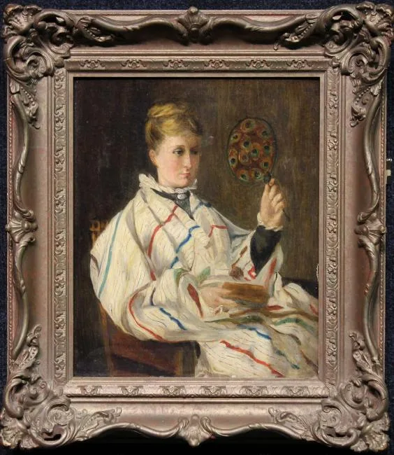 Untitled by Harold W. Cheney, Oil on canvas, sold Apr 2019