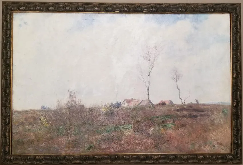 Untitled by Louis Hawkins, Oil on canvas, offered Apr 2019