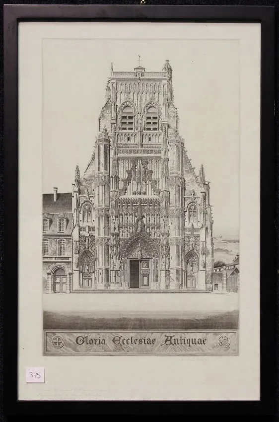 Untitled by John Arms Jr, Etching, offered Apr 2019