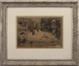 Félix Buhot, L' Hiver a Paris