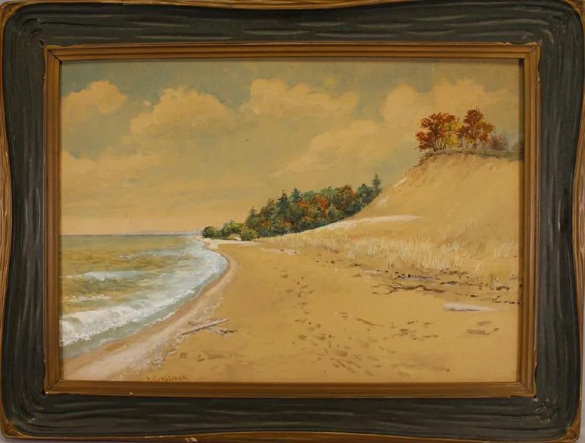 Abner Crossman, Untitled, Watercolor