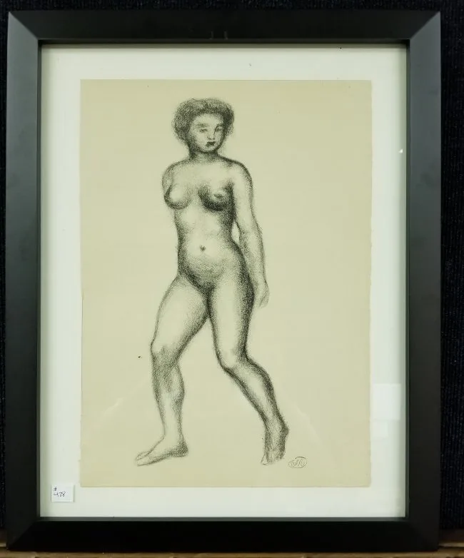 Untitled by Aristide Maillol, lithograph, sold Apr 2019