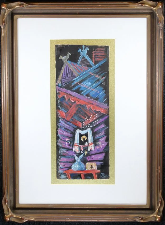 Untitled by Mstislav Dobuzhinski, Gouache, offered Apr 2019