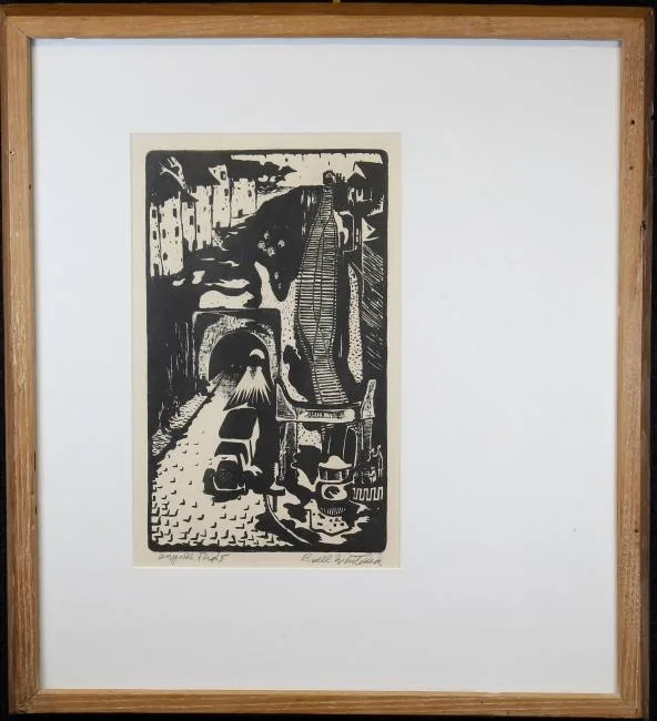Angel's Flight by Buell Whitehead, Print, offered Apr 2019