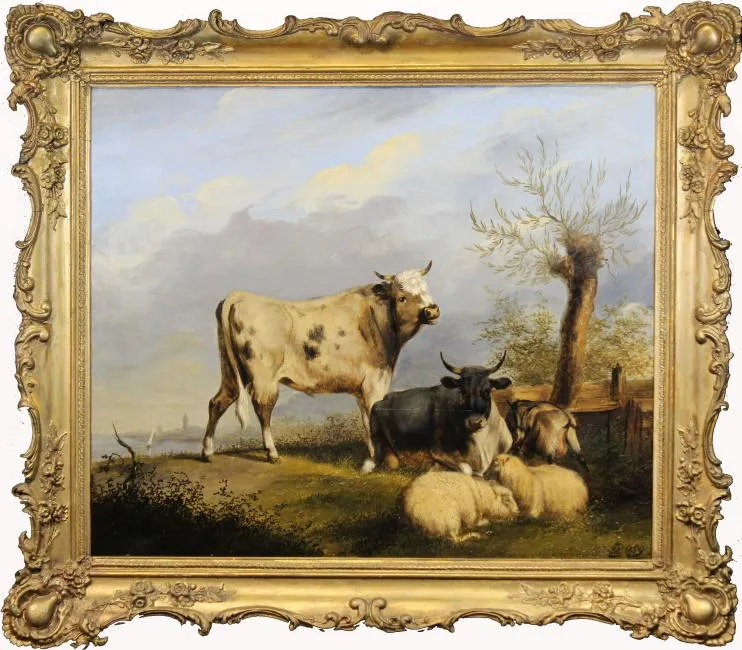 Untitled by Pieter Jan Guise, Oil on Board, sold Jun 2019