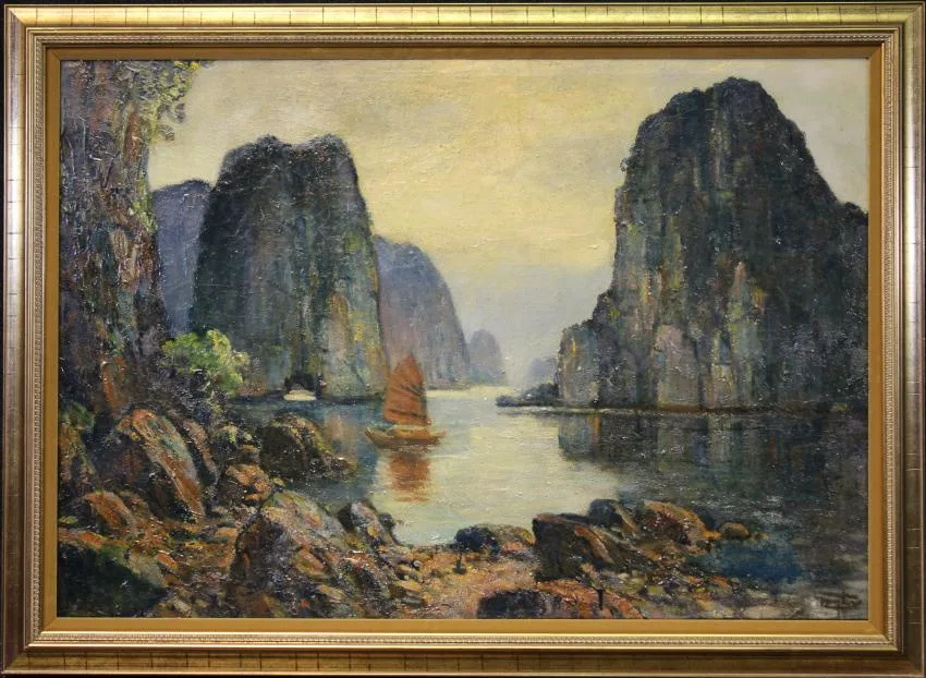Untitled by Thu Nguyen, Oil on canvas, sold Jun 2019