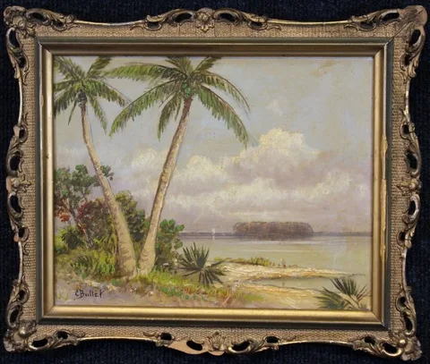 Charles Bullet II, Untitled, Oil on board