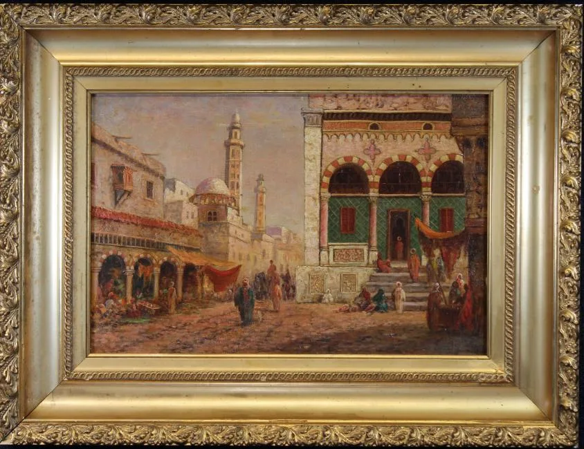 Untitled by Frederick Arthur Bridgman, Oil on Canvas, offered Jun 2019