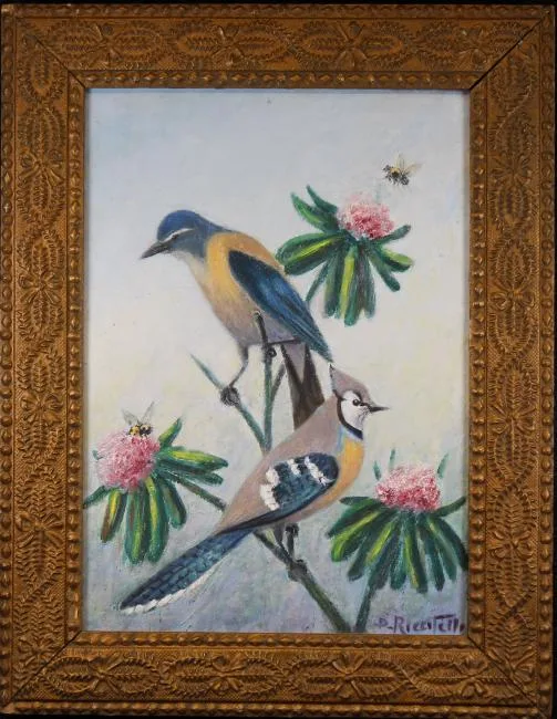 Untitled by Domenico Riccitelli, Oil on Board, offered Jun 2019