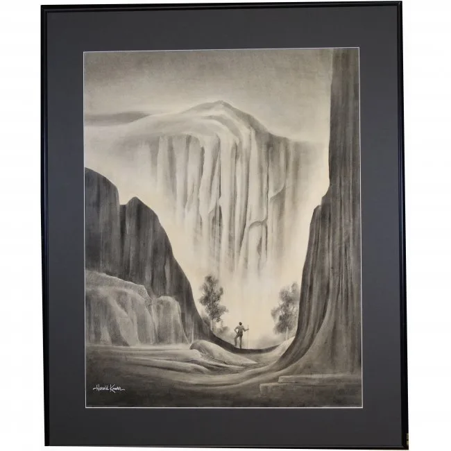 Harold Knerr, Untitled, Charcoal/Pencil on Paper