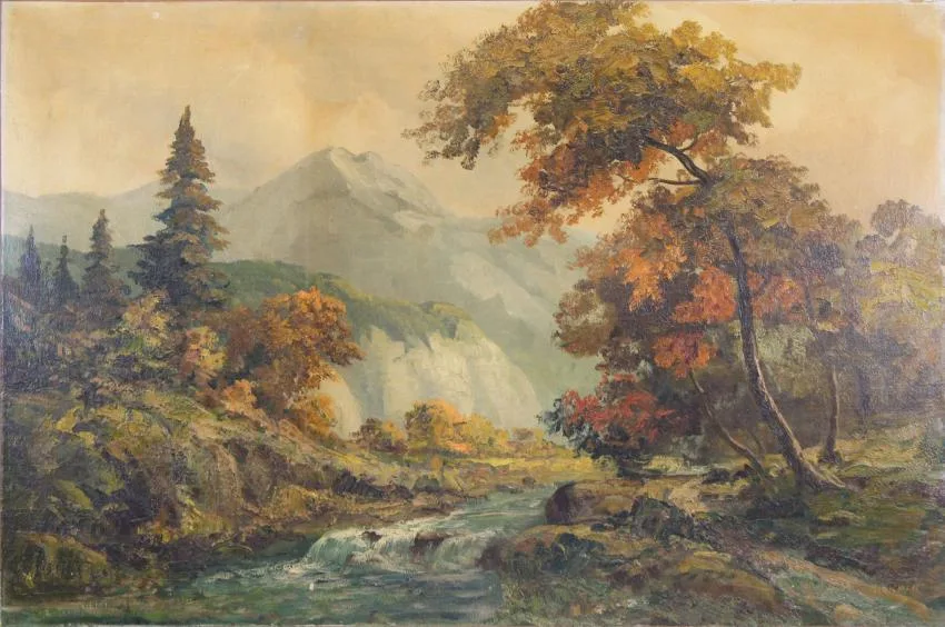 Rudolph Eicher, Untitled, Oil on canvas