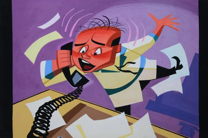 Untitled by Richard S. Reihm, Mixed Media on Illustration Board, sold Jun 2019