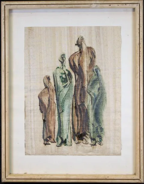 Salah Taher, Untitled, Oil