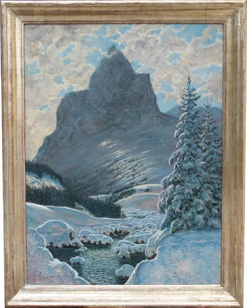Ivan Fedorovich Choultsé, Untitled, Oil on Masonite