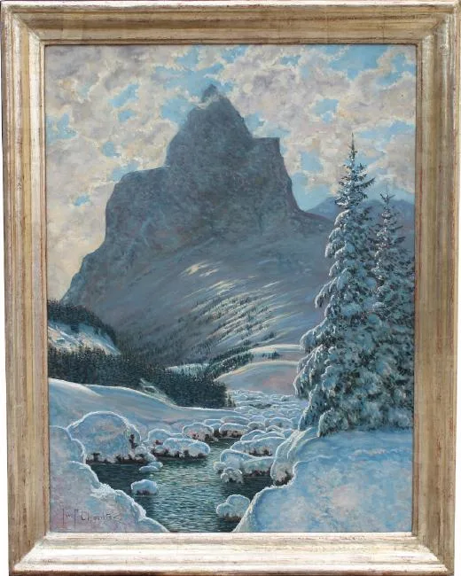 Untitled by Ivan Fedorovich Choultsé, Oil on Masonite, offered Jul 2019