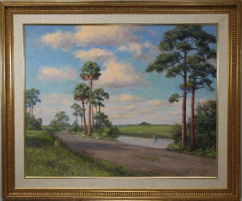 Albert E. Backus, Beanie, Oil on Canvas