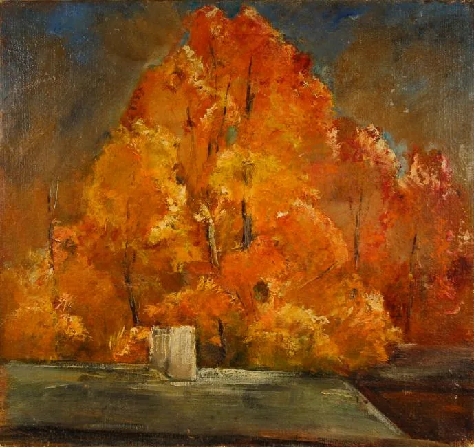 Untitled by Helen Hamilton, Oil on canvas, sold Jul 2019