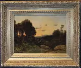 Barbizon Landscape, Helmuth Stone Gallery 2019