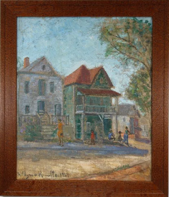 Untitled by Hildegarde Hume Hamilton, Oil, sold Jul 2019