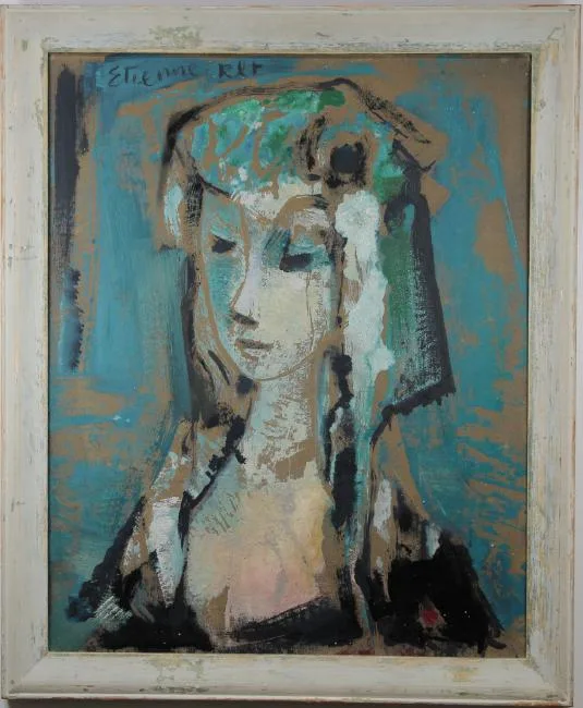 Étienne Ret, Sylvane, Oil on Paper