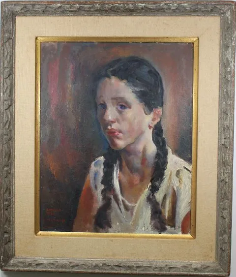Rosella by John Edward Costigan, Oil on board, offered Jul 2019