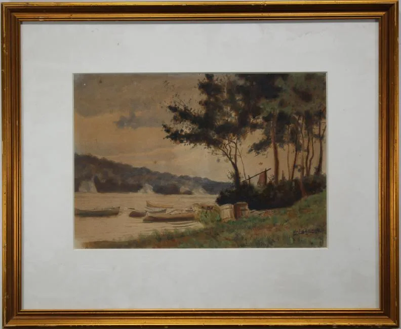 Untitled by Louis Michel Eilshemius, Watercolor, offered Jul 2019