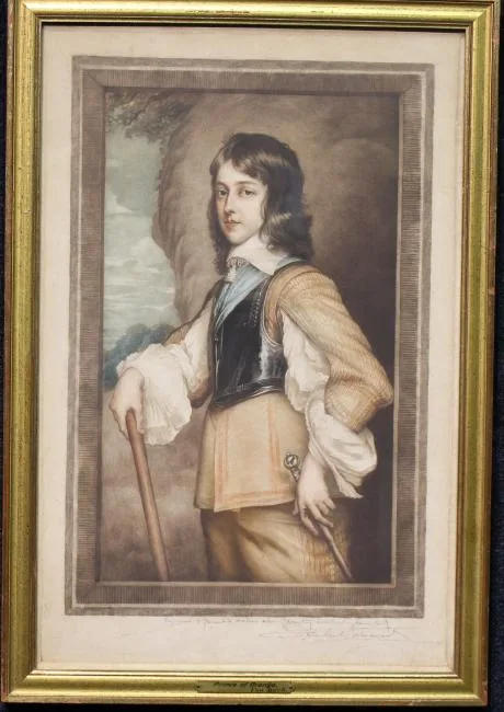 Samuel Arlent Edwards, Untitled, Mezzotint