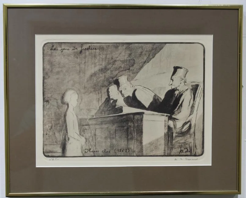 Untitled by Honoré Daumier, Print, sold Jul 2019