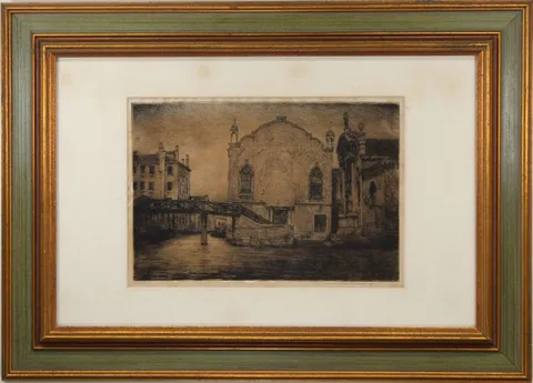 Mortimer Menpes, Untitled, Etching
