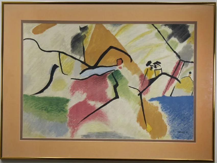 Untitled by Wassily Kandinsky, Print, sold Jul 2019