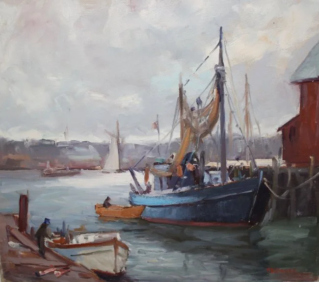 Untitled by Paul Beaden Hudder, Oil, sold Jul 2019