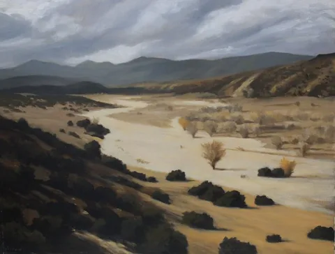 Robert Jordan, Untitled, Oil on paper