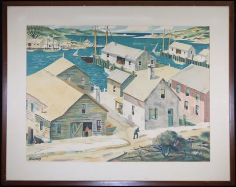 Henry Gasser, Untitled, Lithograph