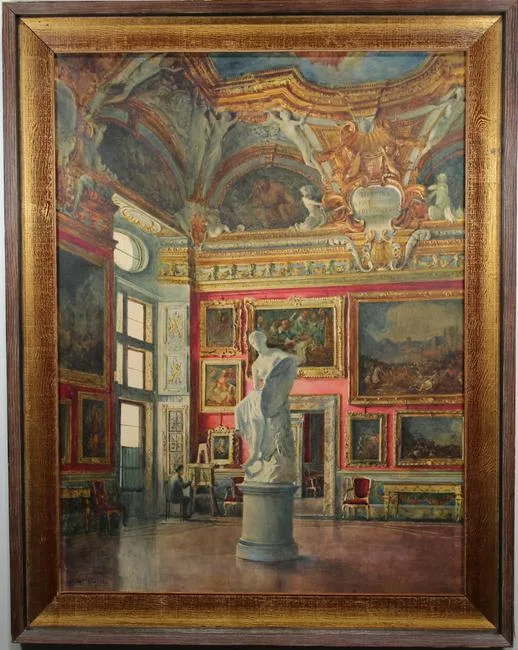 Untitled by Domenico Caligo, Watercolor, sold Sep 2019