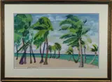 Palms on Beach, Helmuth Stone Gallery 2019