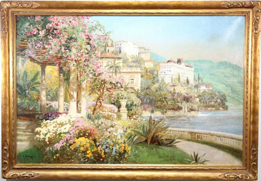 Untitled by Alois Arnegger, Oil on canvas, sold Sep 2019