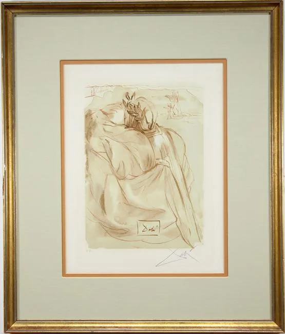 Untitled by Salvador Dalí, Lithograph, sold Sep 2019