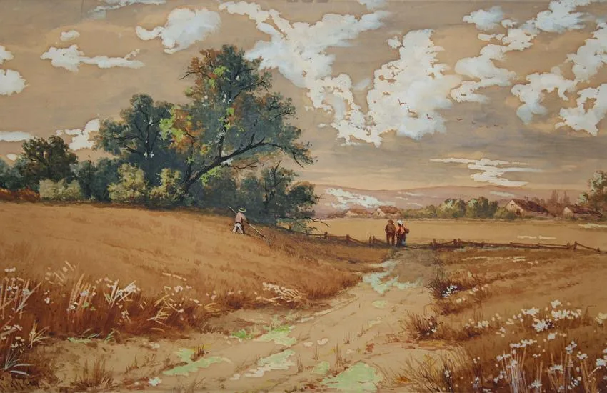Untitled by Richard Kirkham, Watercolor/gouache, offered Sep 2019