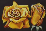 Lowell Nesbitt, Two Yellow Roses - '77