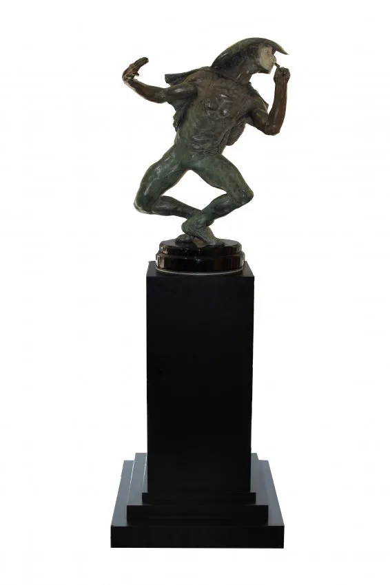 Richard McDonald, Whiteface 1/2 Life, Bronze