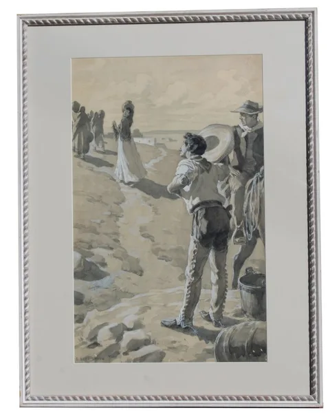 Elmer Boyd Smith, Untitled, Watercolor/Gouache on paper